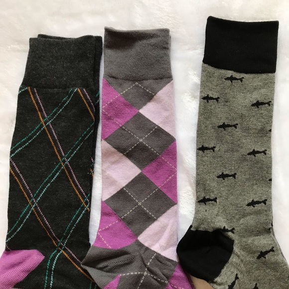 🎁Unsimply Stitched Men’s Crew Socks - Pack of 3 - Picture 2 of 3
